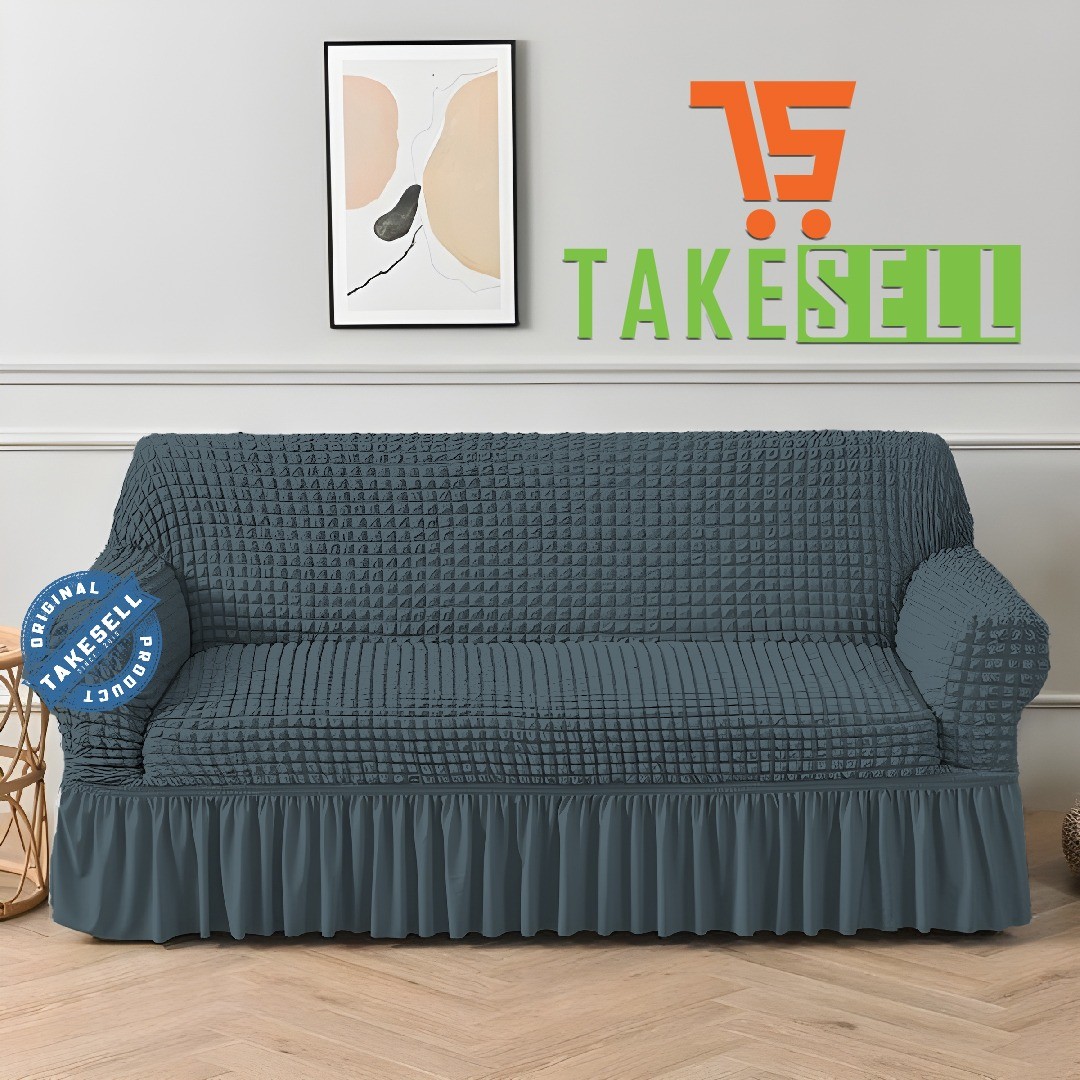 Premium Pleated Skirt Turkey Sofa Cover