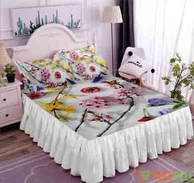 Beautiful Digital Printed Bed Sheets