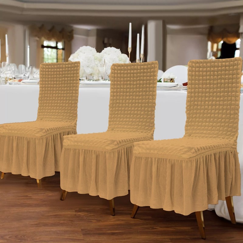 Buy Under 50 pieces Turkey Cream Brown Chair Covers