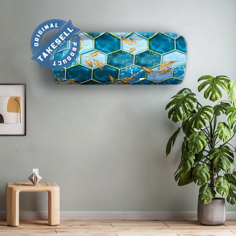 Deep Sea Hex Split AC Cover