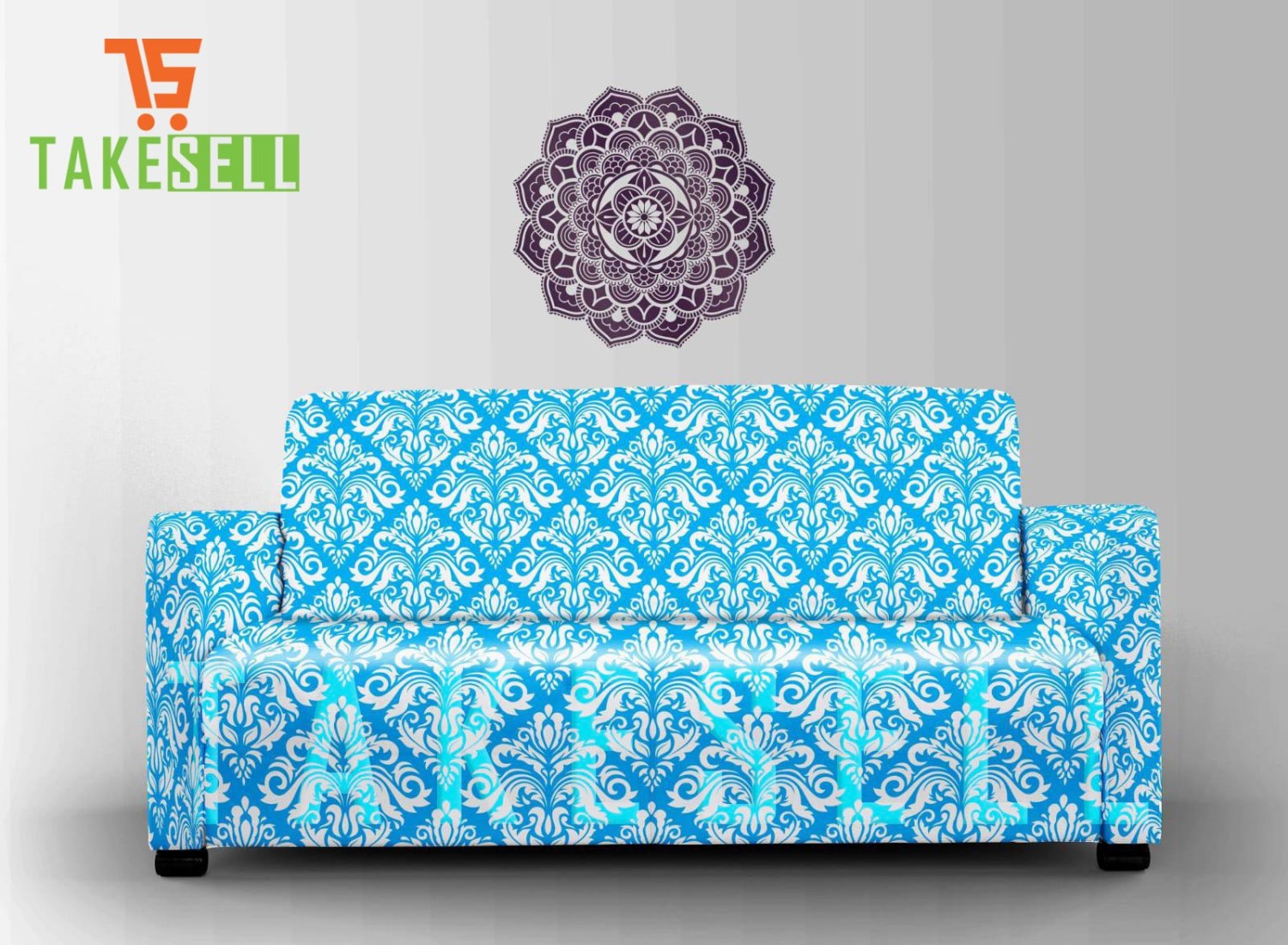 china print sofa cover new collection.