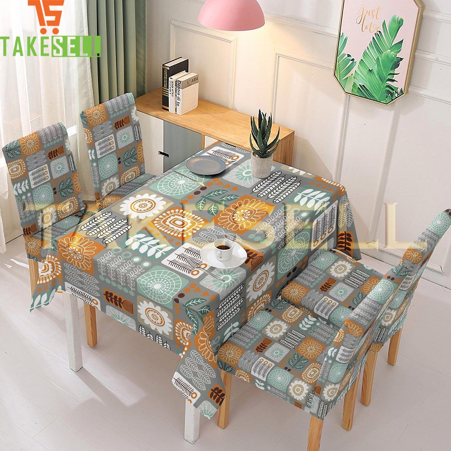 China Printed stitch chair cover in Bangladesh.
