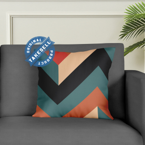 5 Pcs Decorative Throw Pillow Set – Modern Geometric Pattern Cushion Covers