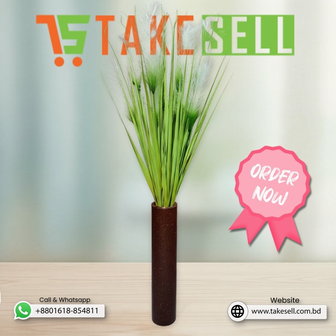 White Kans grass