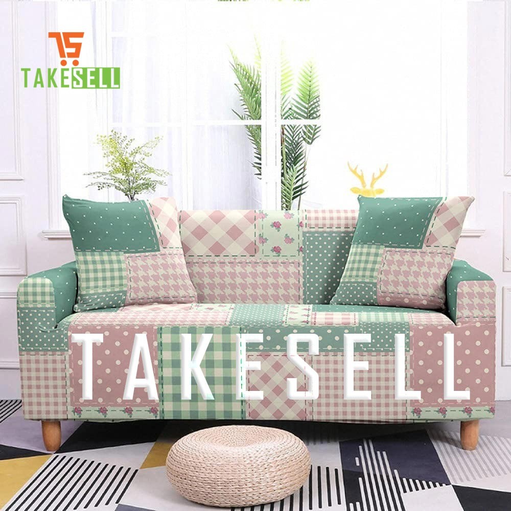 2+2+1 China Print Sofa Cover