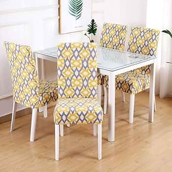 New Style Printed stitch chair cover.