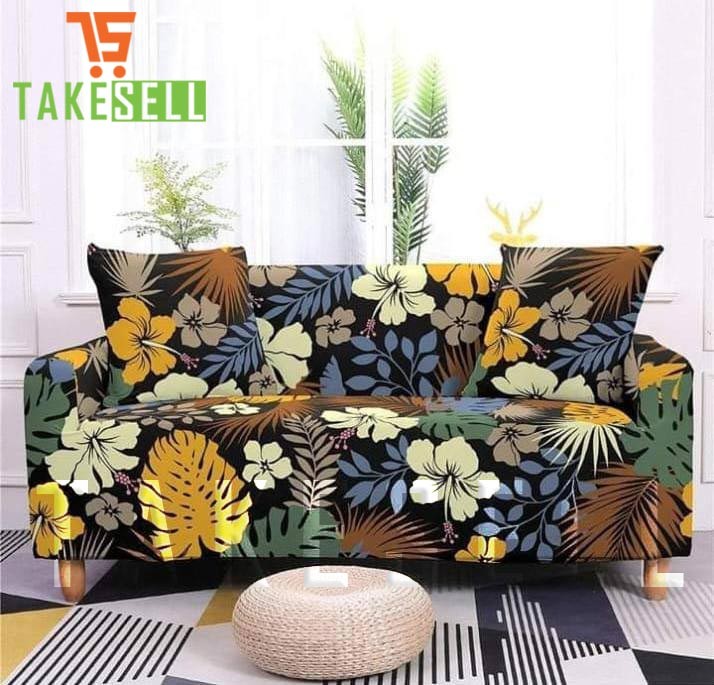 New Design Digital Print Sofa Cover.