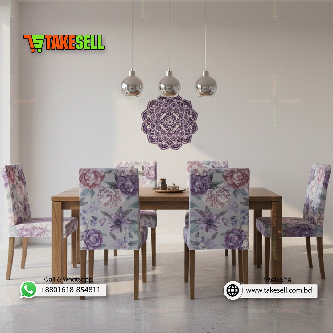 China-Printed Chair Covers Are Perfect for Modern Décor.