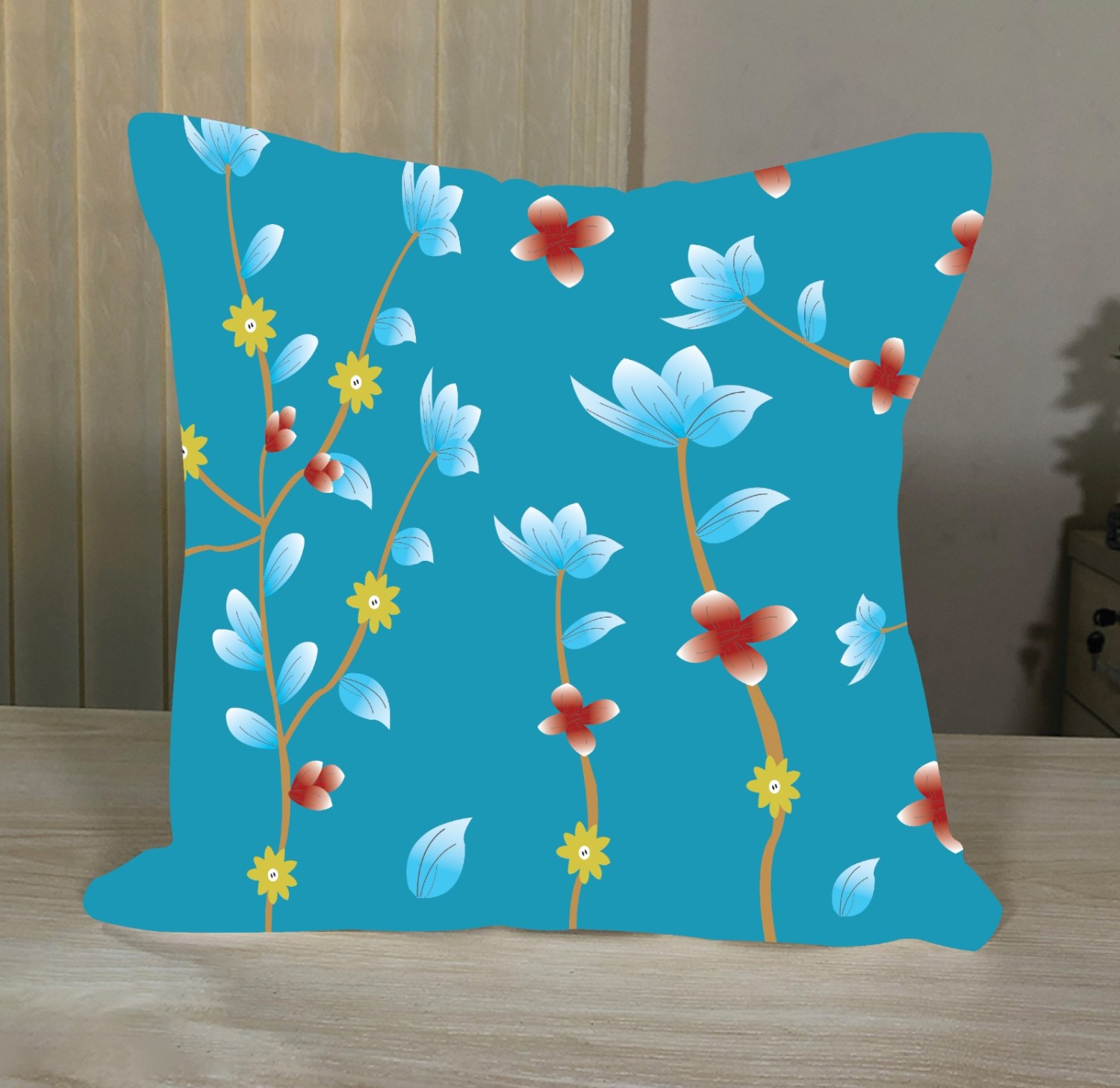 5 pcs Cushion Cover Full washable with Color Guarantee 100% china fabric