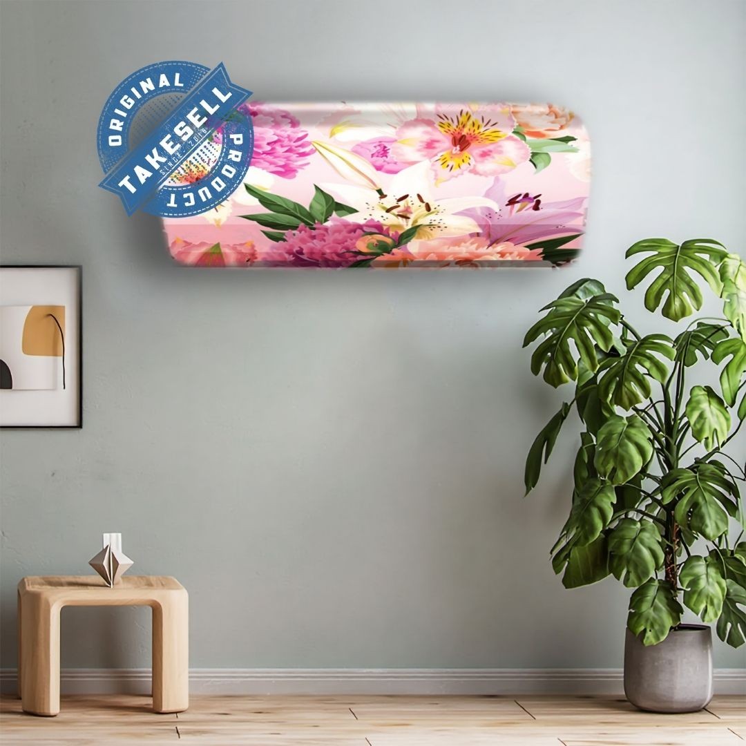 Blush Pink Peony & Lily AC Cover