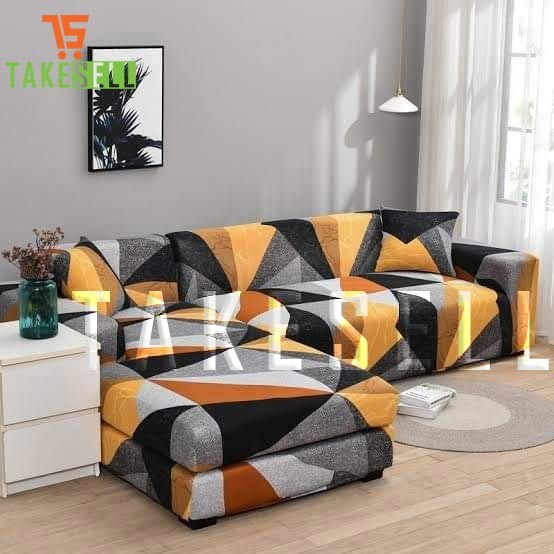 China Print Sofa Cover (2+2+1)