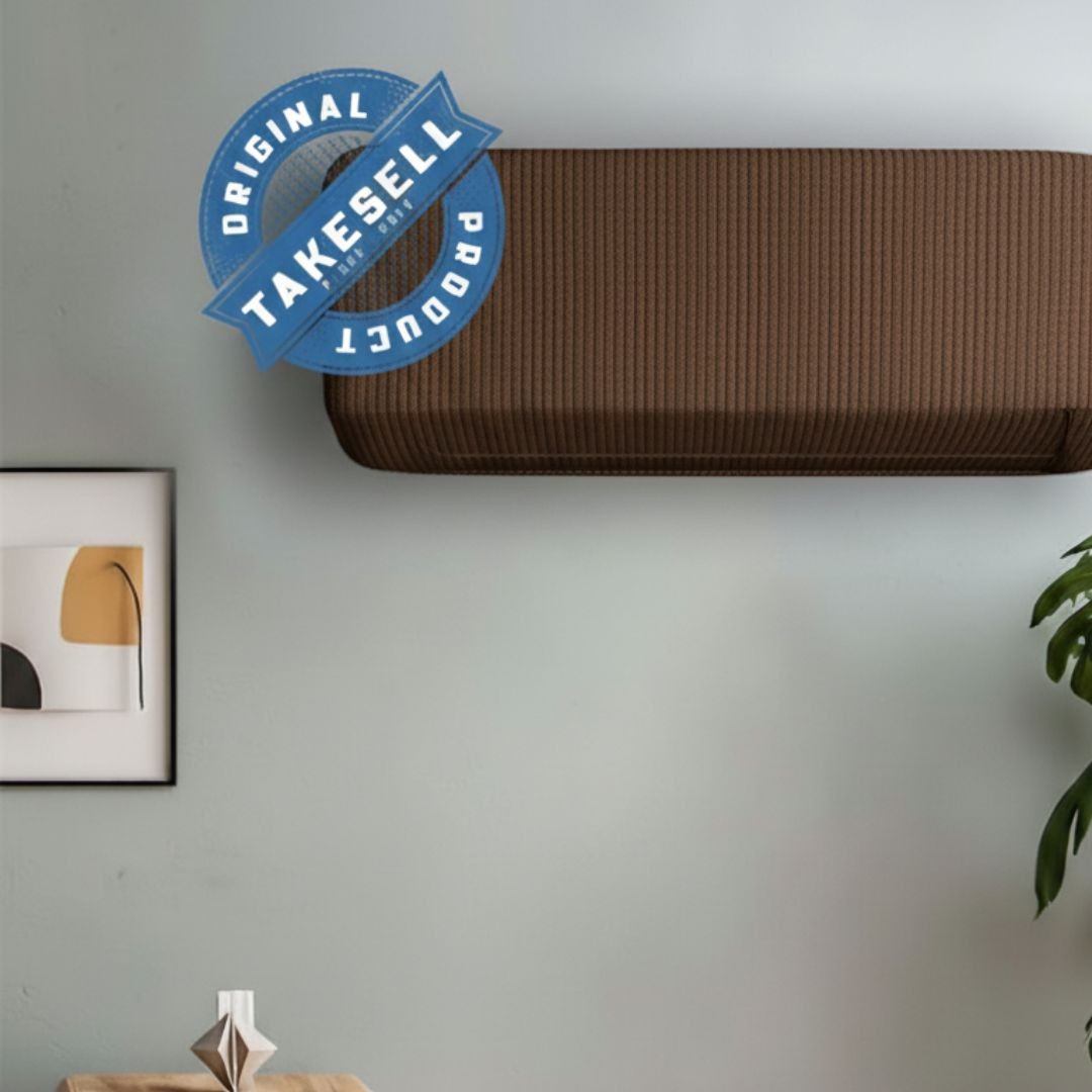 Chocolate Brown Honeycomb AC Cover