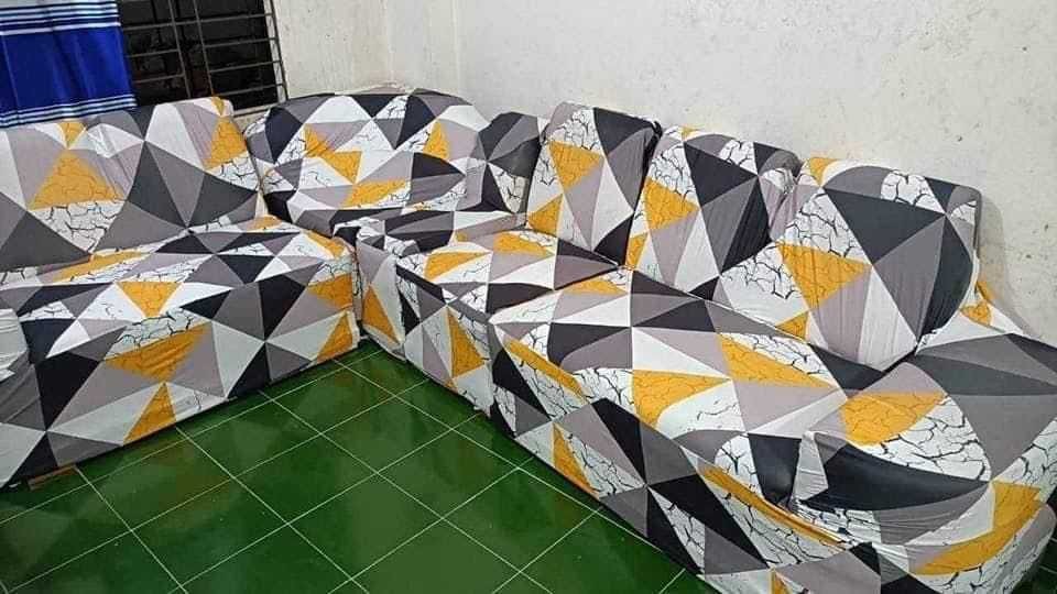Chaina stitch fabric with  Creative designer sofa cover, make your house Beautiful.