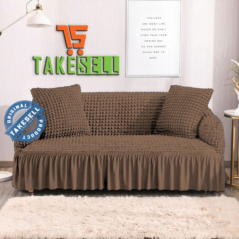 3 + 1 + 1 = 5 Seater Spandex Elastic Sofa Cover