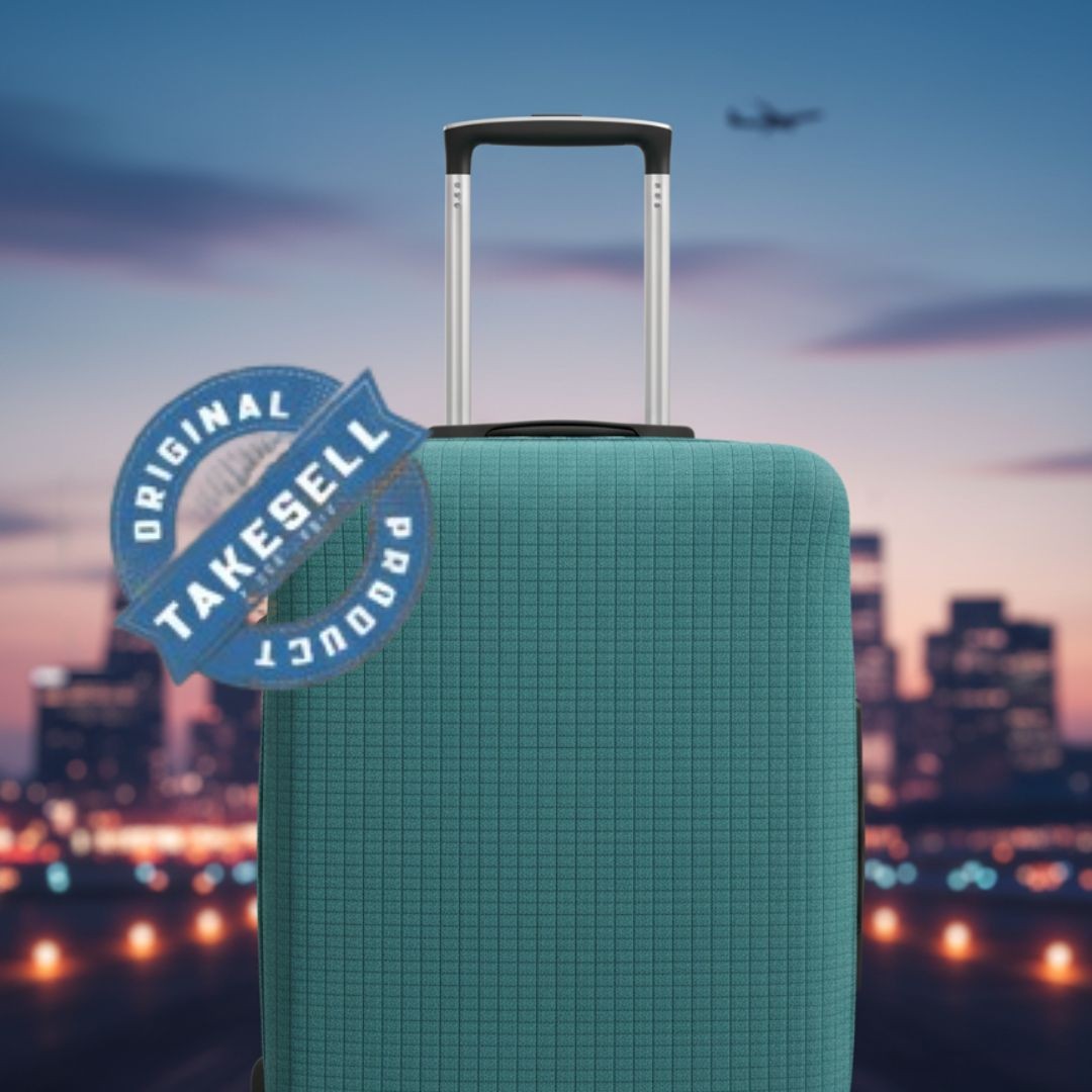 Honeycomb Grid Travel Luggage Protective Cover