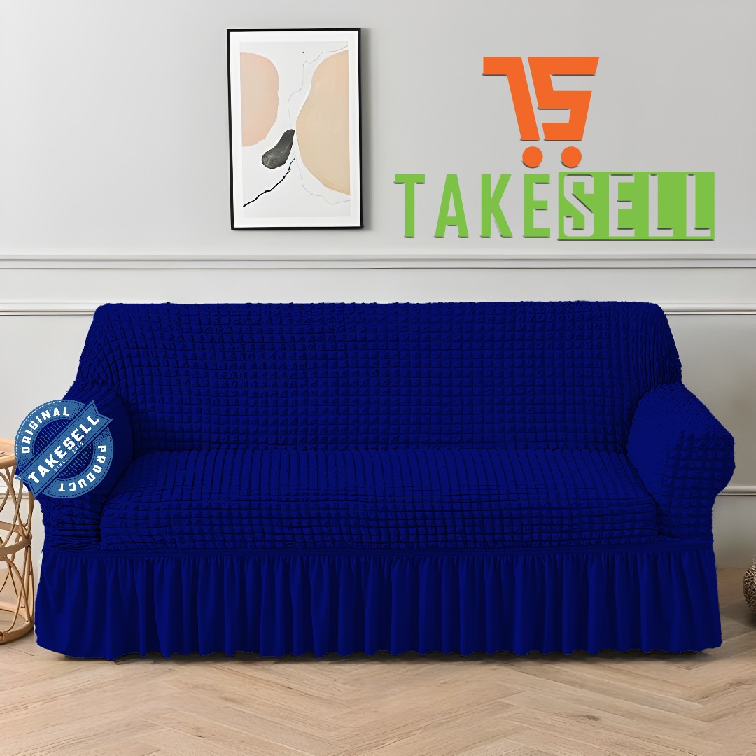 Royal Blue Turkey Sofa Cover in Bangladesh.