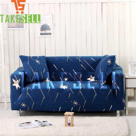 Jadroo Dazzling Stretchable Sofa Cover (2+2+1)