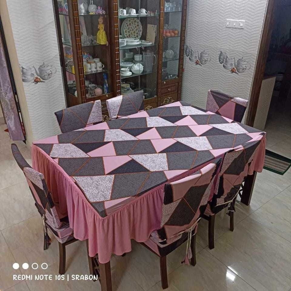 Dining room tablecloth, Decorate your home with Digital 3D Print cover.