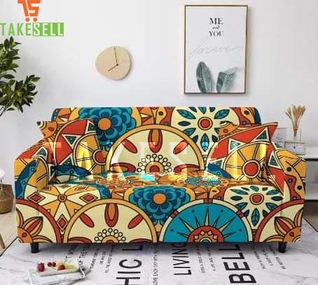 China Print Sofa Cover (3+2+1)