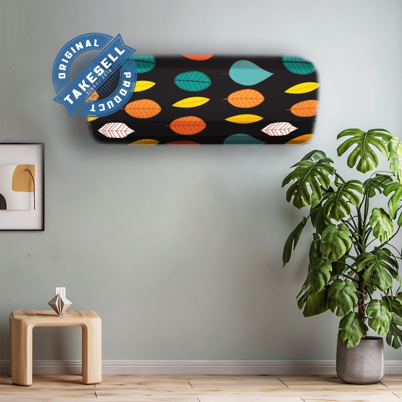 Mid-Century Leaf Split AC Cover