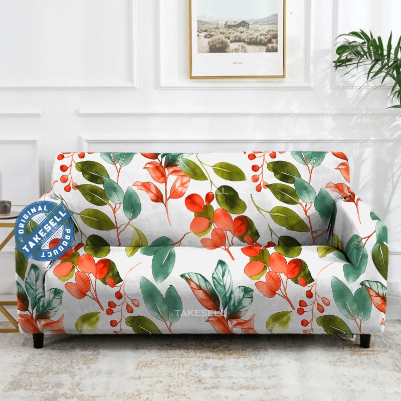 Autumn Harvest Botanical Sofa Cover