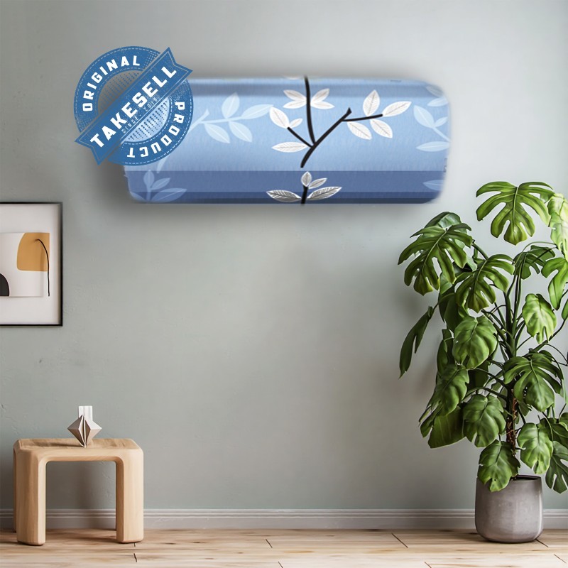 Mid-Century Geo Split AC Cover