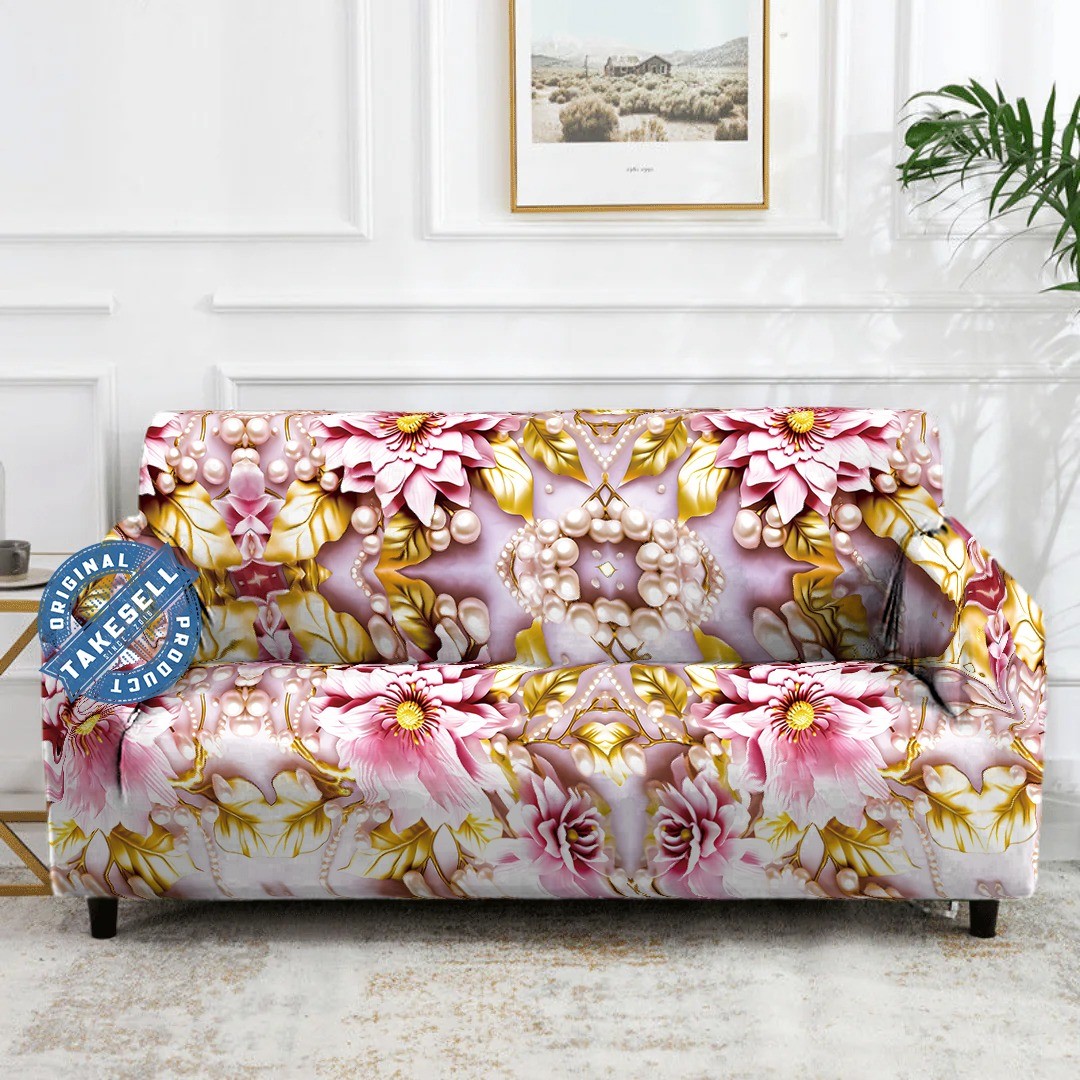 Pearl Blossom Sofa Cover