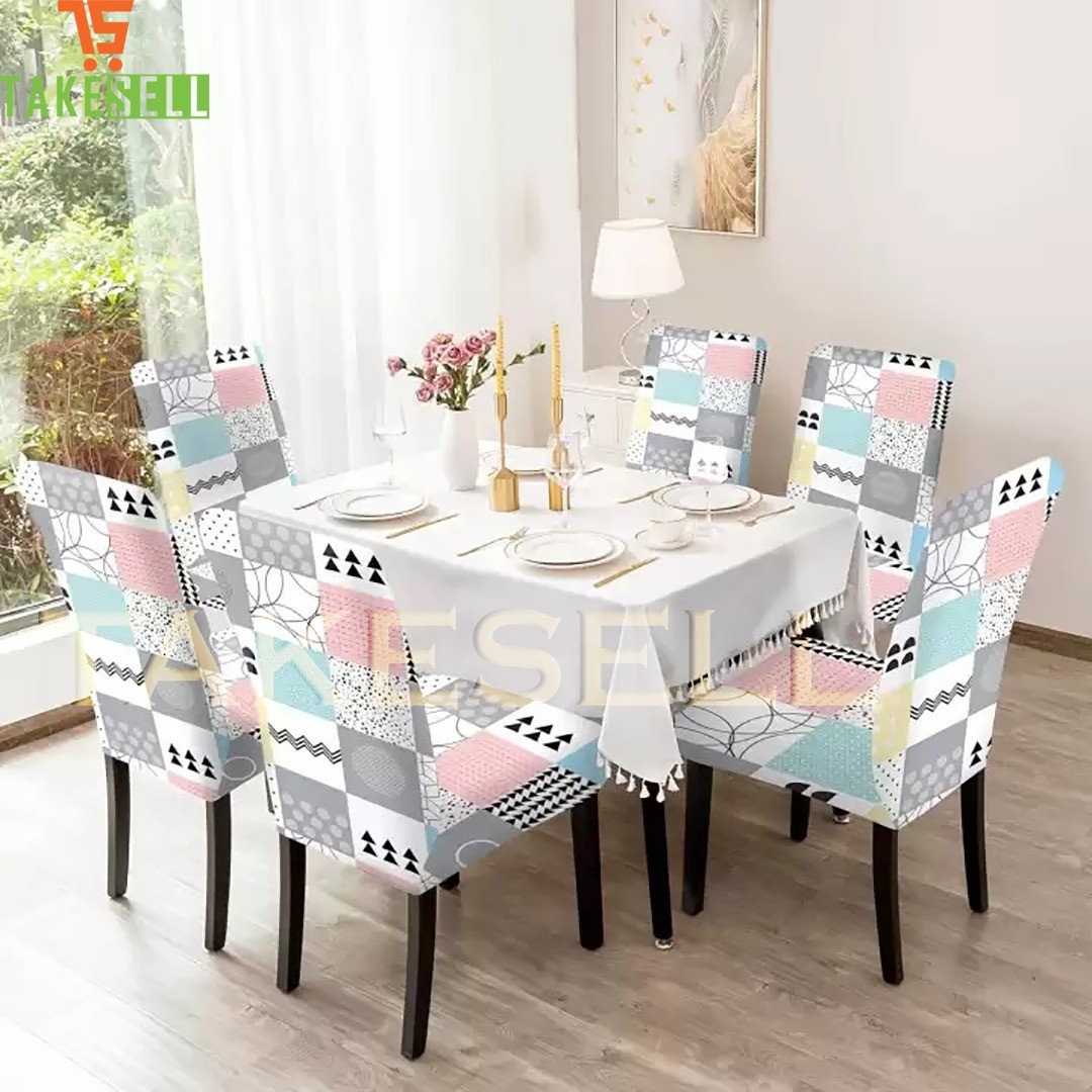 Standard China Print Chair Cover Affordable price at Takesell.