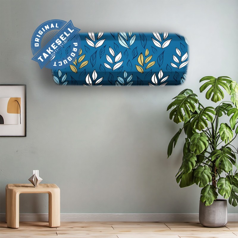 Scandi Folk Floral Split AC Cover