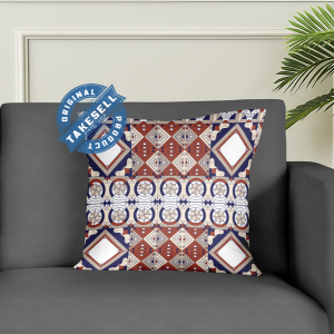 5 pcs geometric pattern cushion cover.
