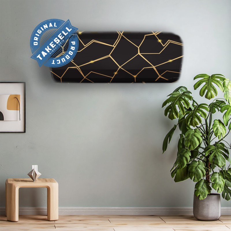 Kintsugi Crackle Split AC Cover