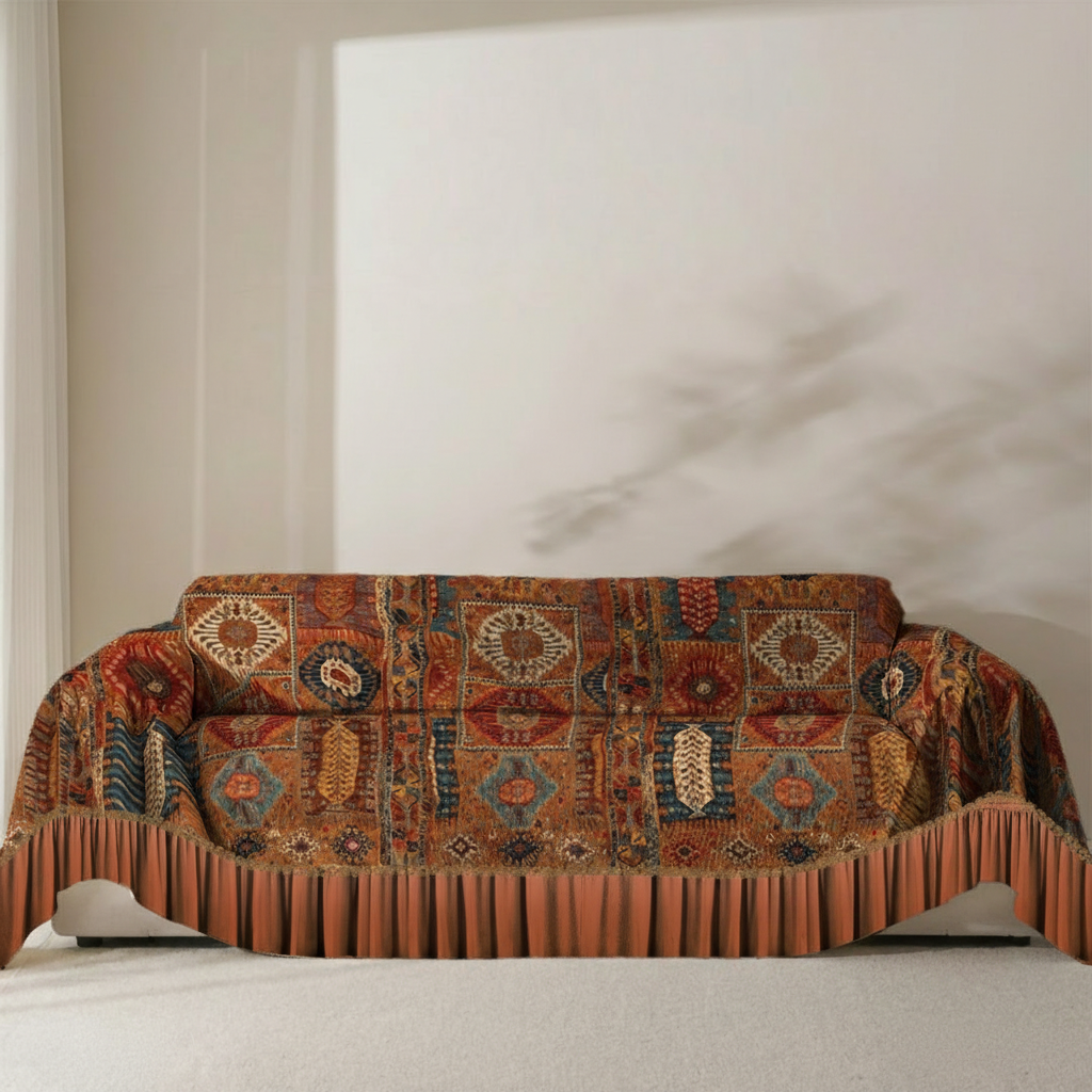 Antique Chenille jacquard Sofa Cover Full Spandex 2+2+1