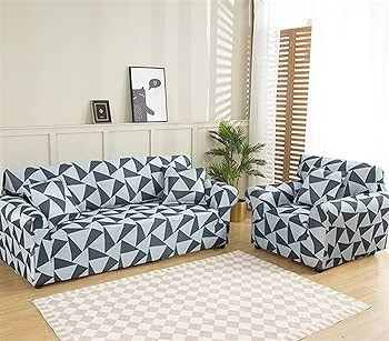 3+2+1 China Print Sofa Cover