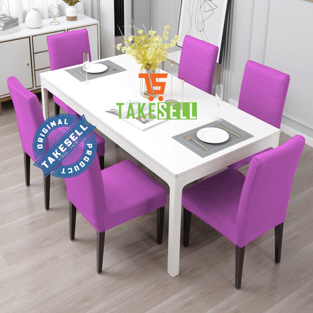 China Solid Fabrics Pink Chair Cover | Soft & Long-Lasting