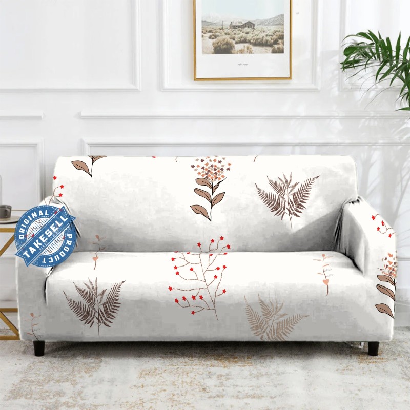 Floral Gray China Print Cover