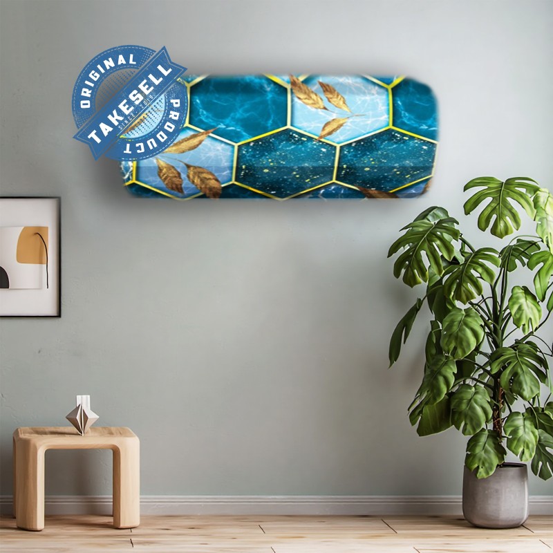 Blushing Paper Bloom Split AC Cover