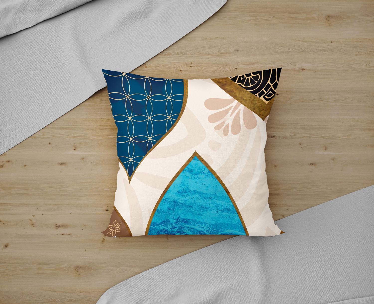 Exclusive 5 pics China Print Cushion cover.