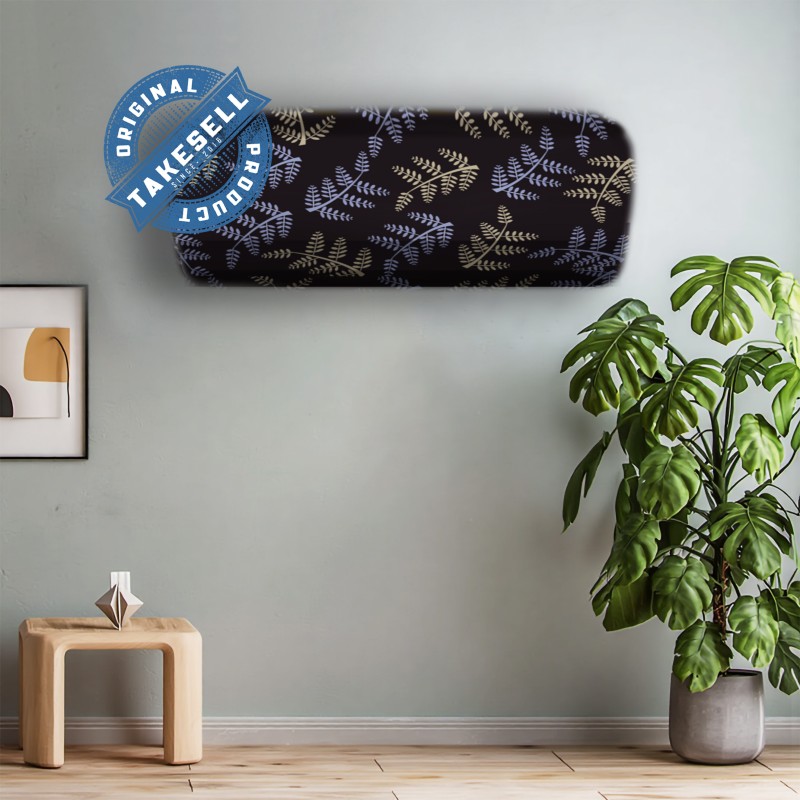 Midnight Fern Split AC Cover