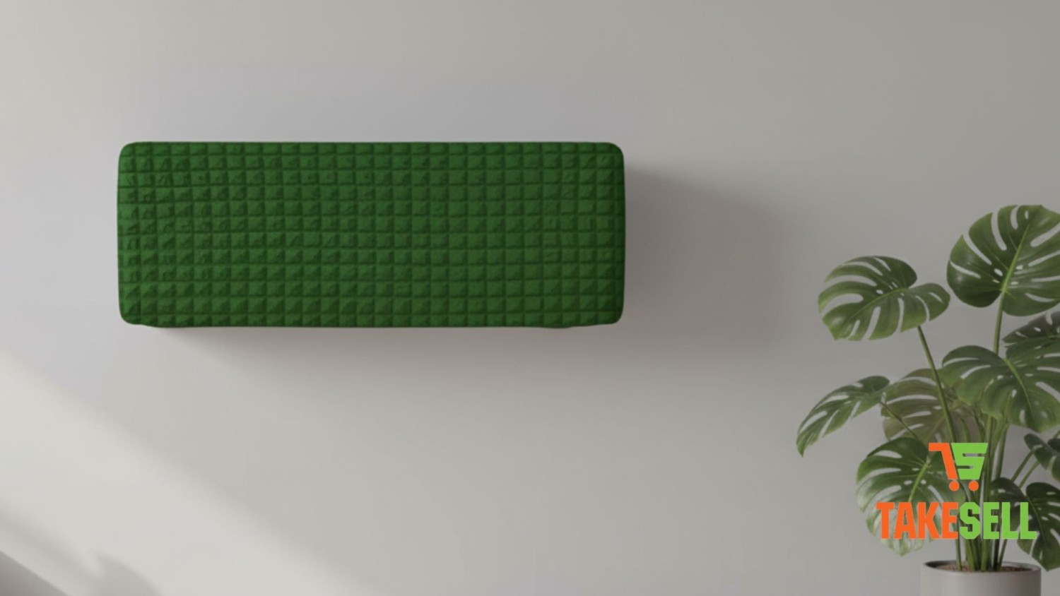 Forest Green Turkey AC Cover