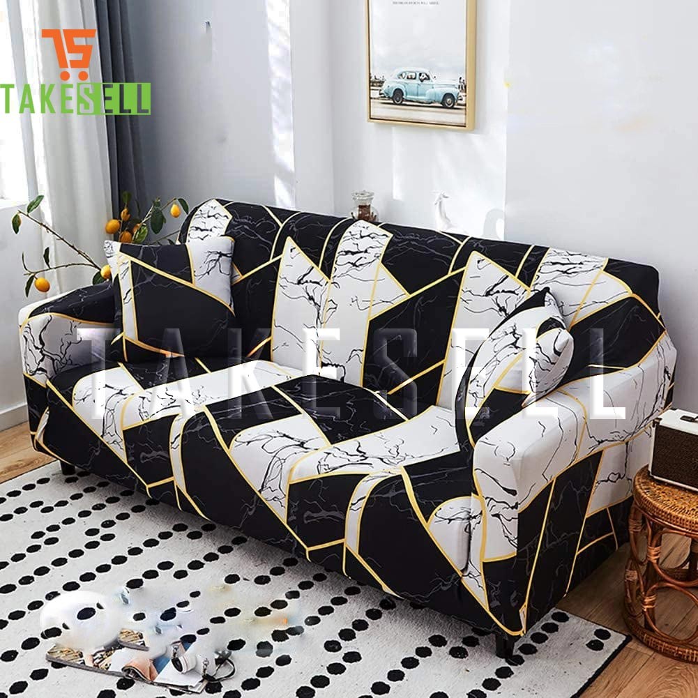 Stylish China-printed Sofa Cover in Bangladesh.