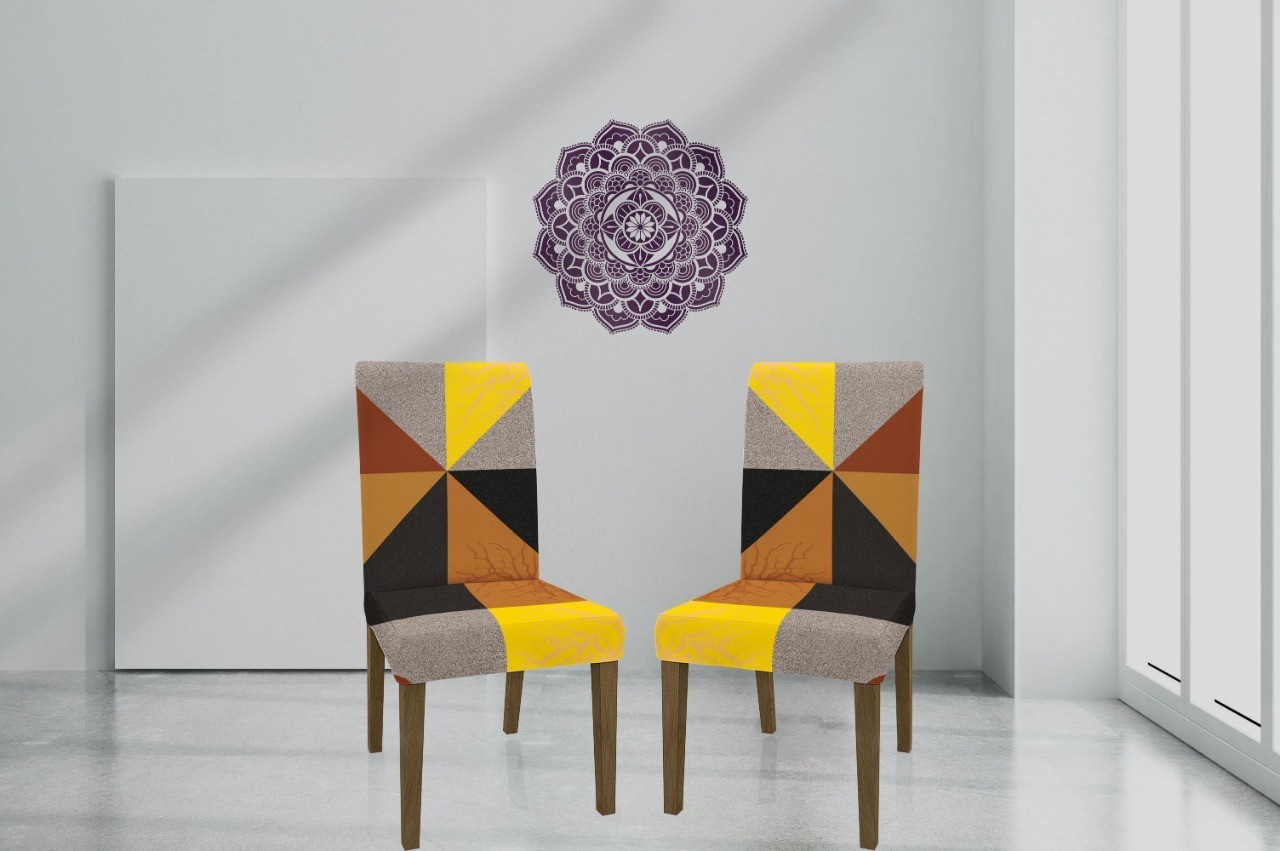 China stitches fabric chair cover.