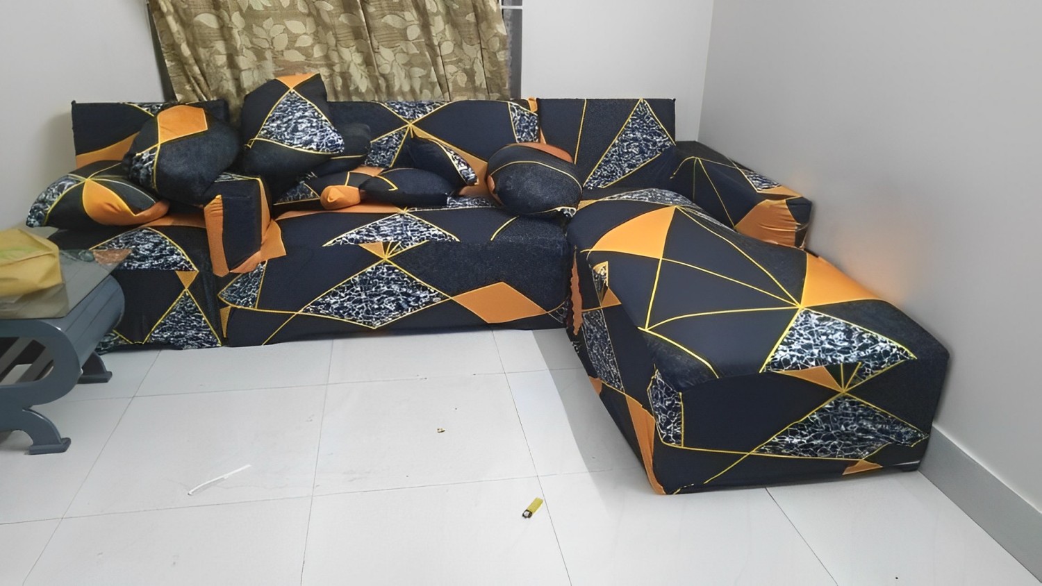 China stitch Sofa Cover Elastic L Shape Couch Covers All-inclusive digital print Sofa Slipcover for Living Room Home Decor