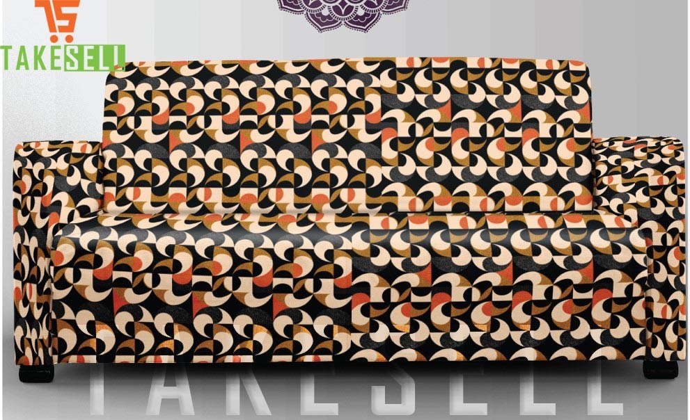 China Print Sofa Covers (2+2+1)