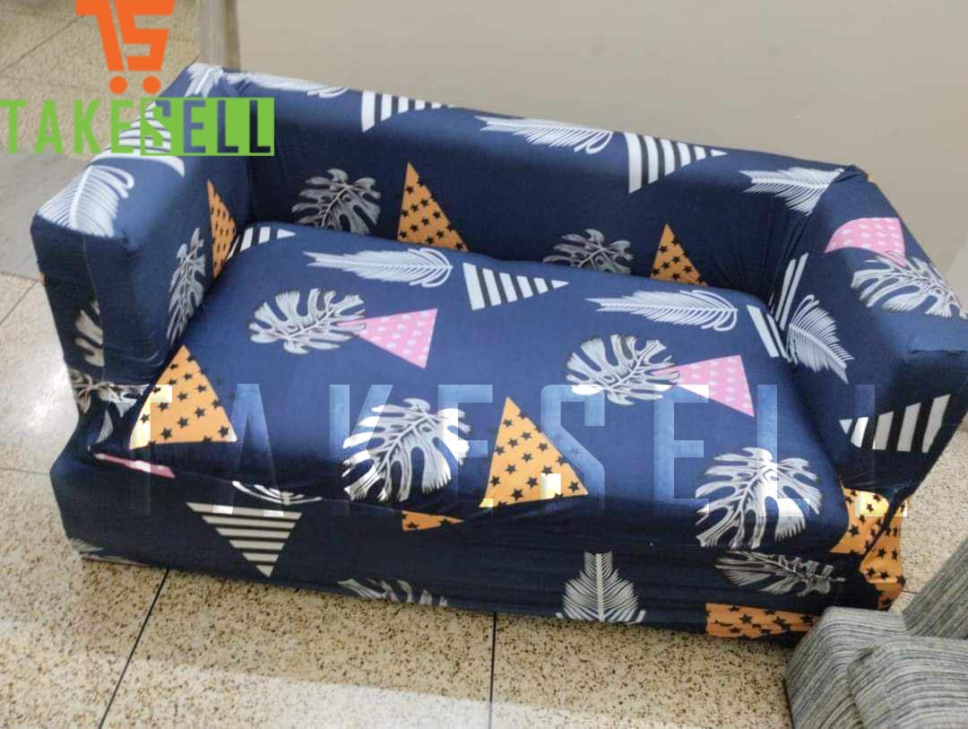 Blue new design China Print Sofa Cover.