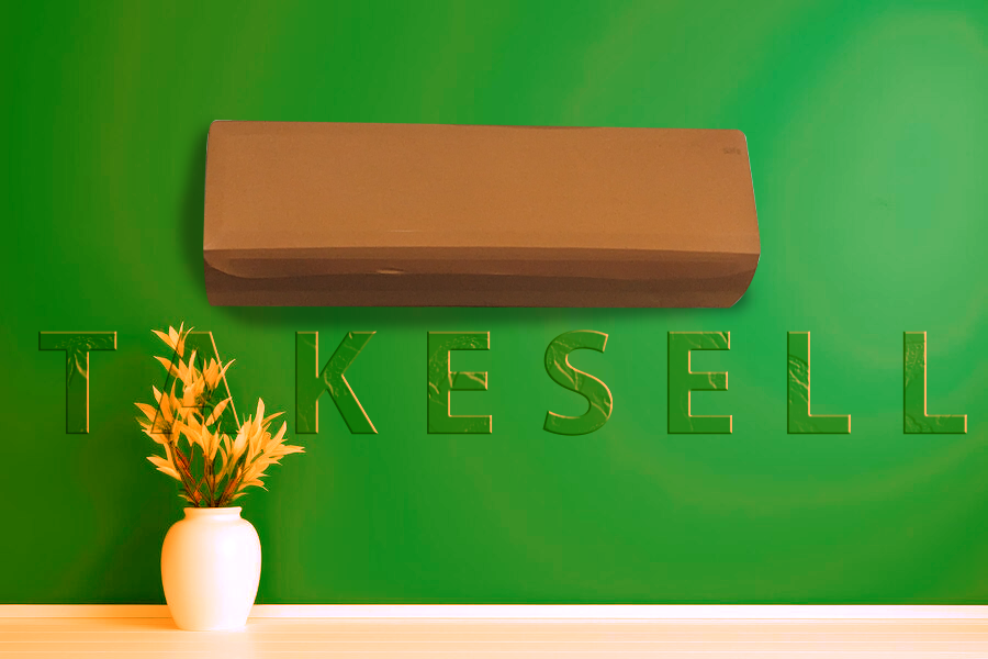 Classic Elegance: China Solid Fabric AC Covers.