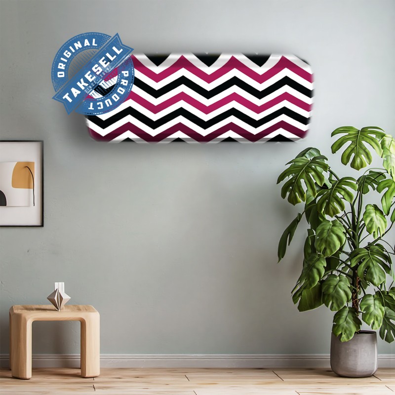 Teal Quatrefoil Split AC Cover - Moroccan Geometric | Takesell