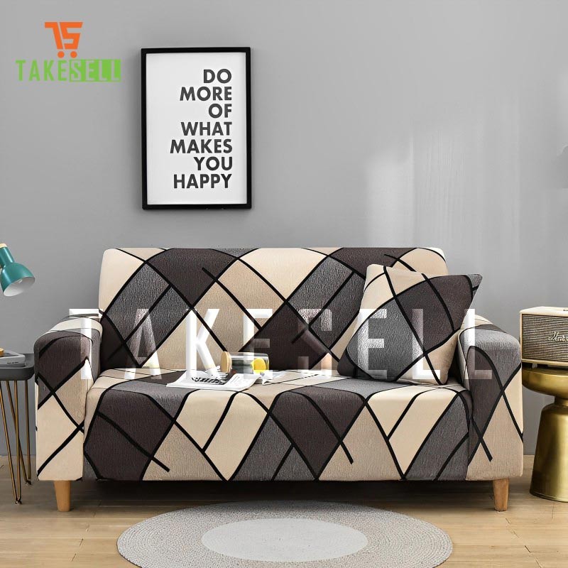 Decorate Your Living Room by using our China printed sofa cover.