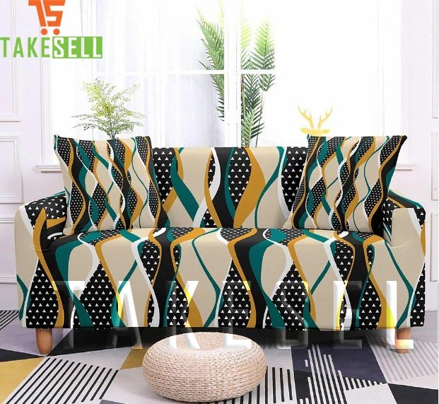 China stitch sofa cover with modern design