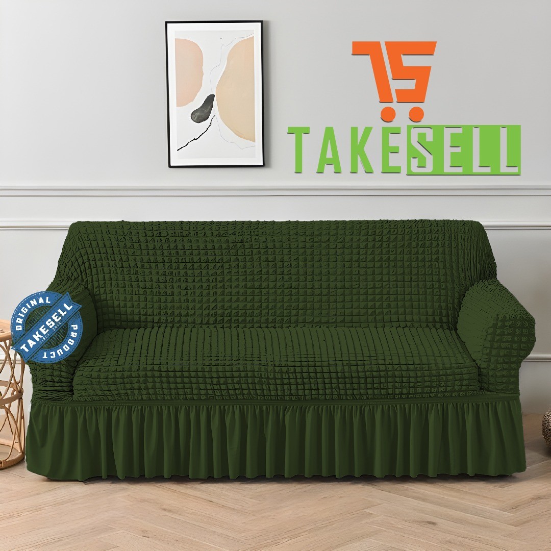 Turkey Sofa Cover – Dark Green
