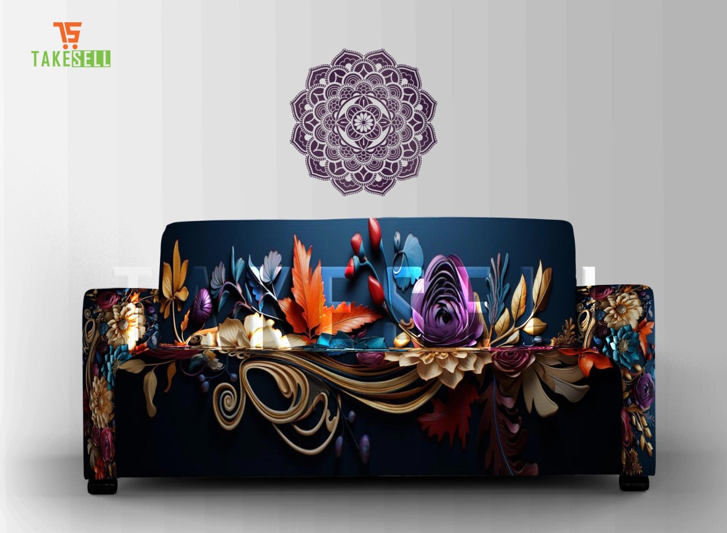 3D China Print Sofa Covers: Style Meets Comfort.